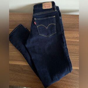 Levi's 311 Shaping Skinny Jeans - Dark Indigo with Contrast Stitching